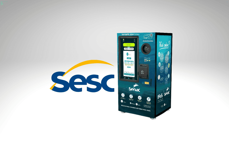 Descarte na maquina Sesc